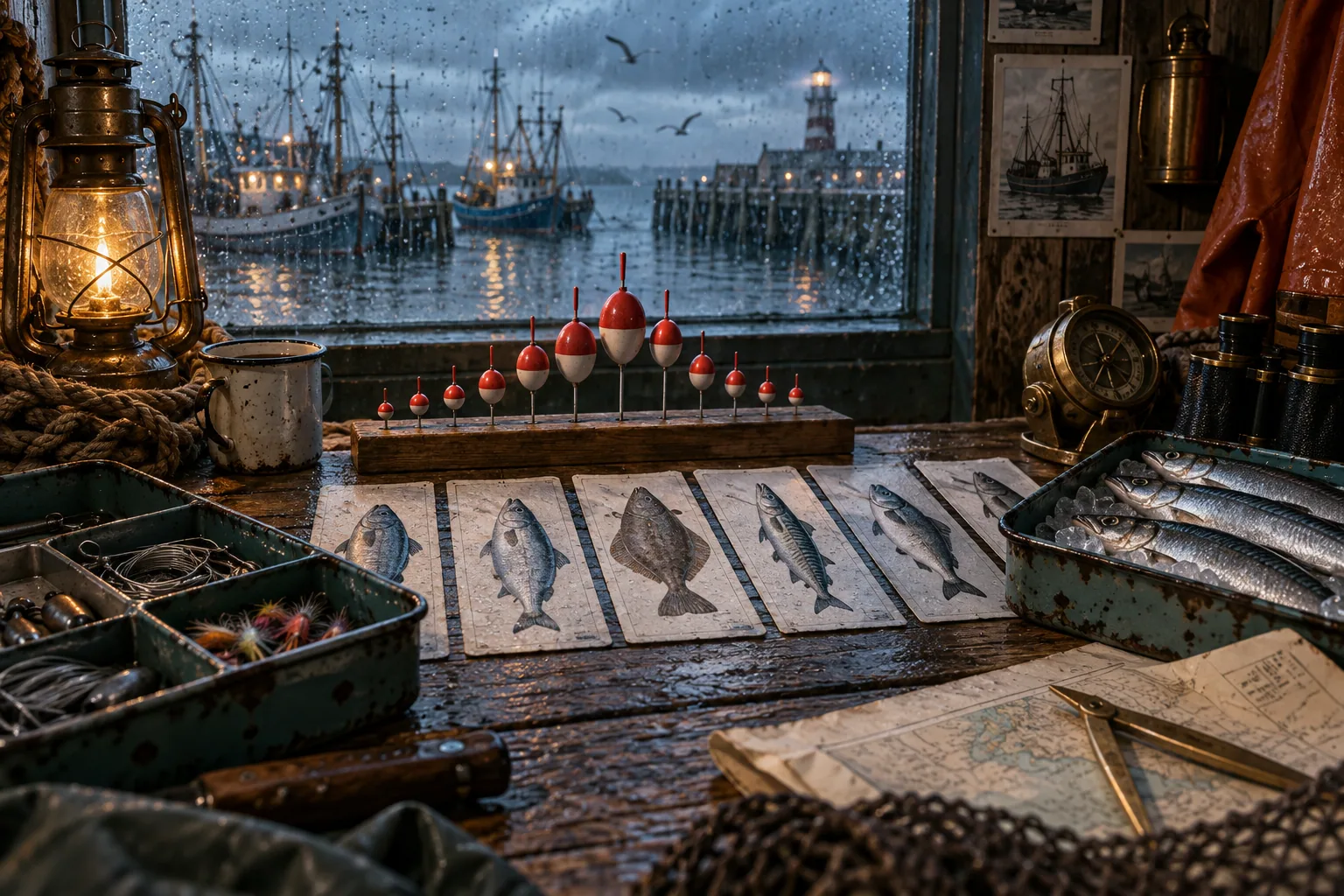 North Sea fishing studio illustrating Le Fisherman
